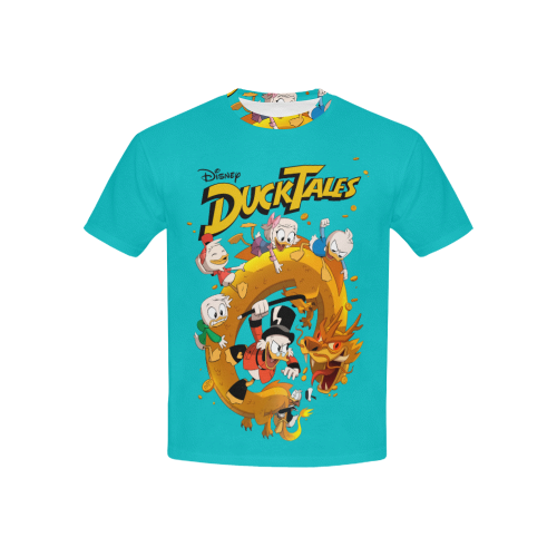 DuckTales Kids' All Over Print T-shirt (USA Size) (Model T40)