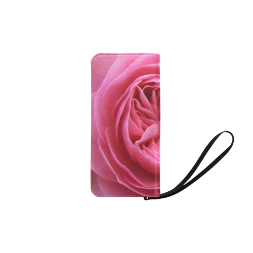 Rose Fleur Macro Women's Clutch Purse (Model 1637)