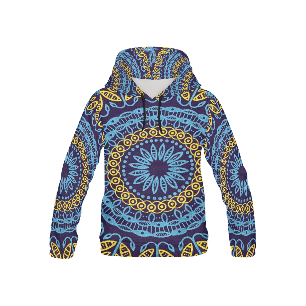 MANDALA PLANETS ALIGN All Over Print Hoodie for Kid (USA Size) (Model H13)