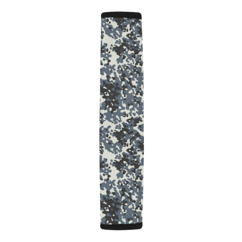 Urban City Black/Gray Digital Camouflage Car Seat Belt Cover 7''x12.6''