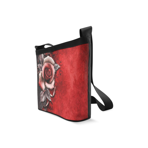 Gothic Rose Crossbody Bags (Model 1613)