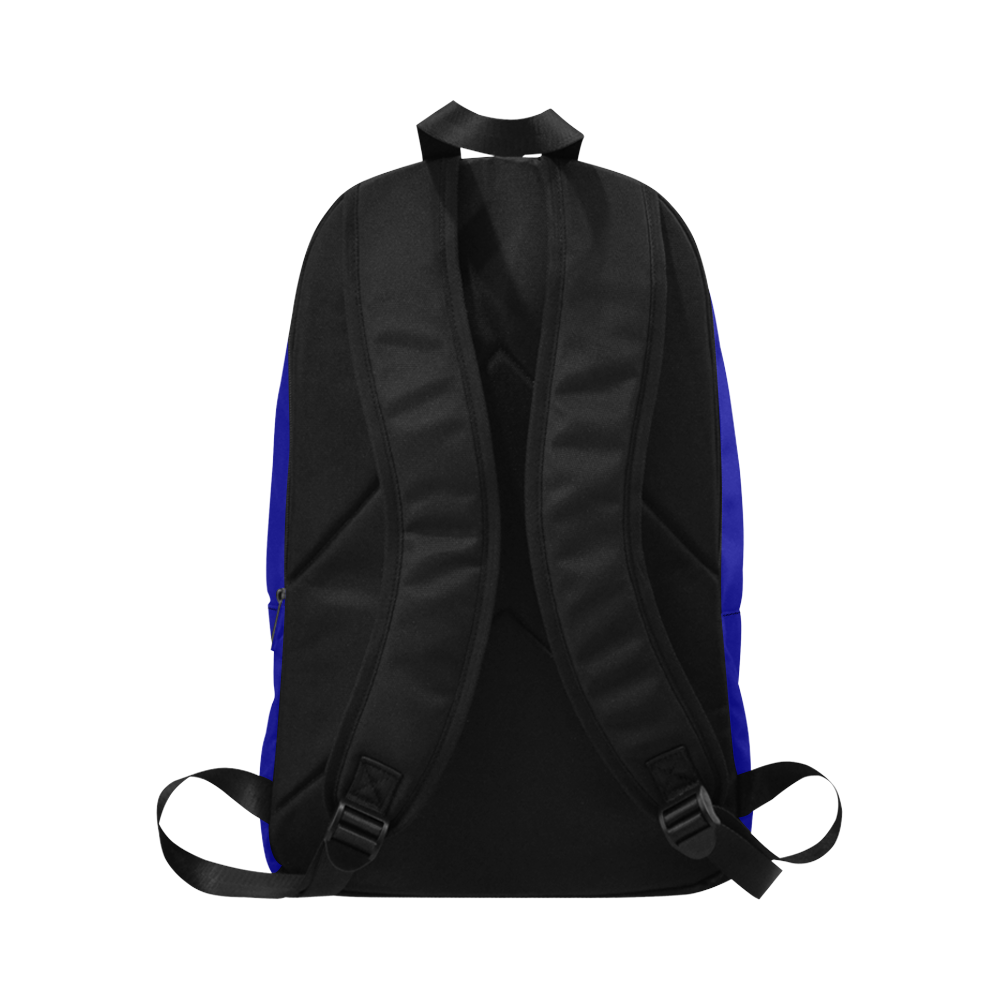 color dark blue Fabric Backpack for Adult (Model 1659)