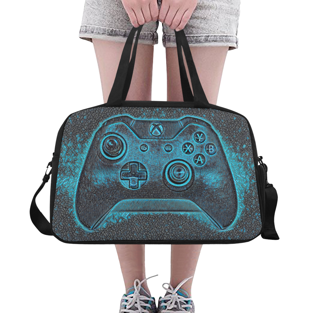 Controller09_by_JAMColors Fitness Handbag (Model 1671)