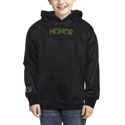 family honor Kids' All Over Print Hoodie (Model H38)