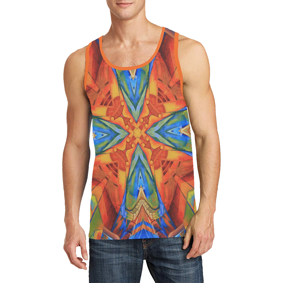 To the Four Winds Men's All Over Print Tank Top (Model T57)
