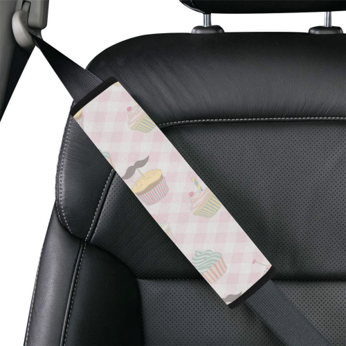 Cupcakes Car Seat Belt Cover 7''x12.6''