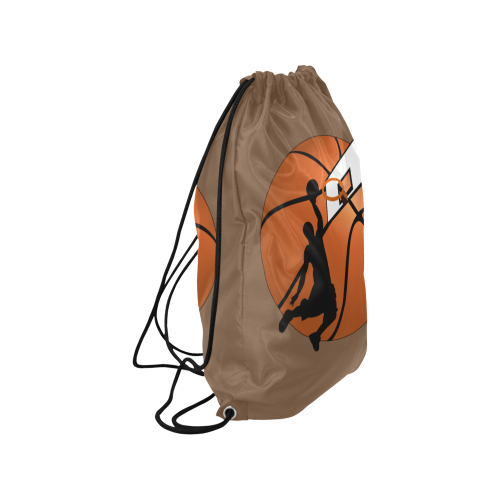 Slam Dunk Basketball Player Medium Drawstring Bag Model 1604 (Twin Sides) 13.8"(W) * 18.1"(H)