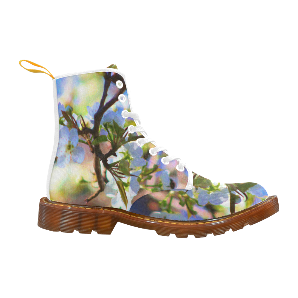 Pear Tree Blossoms Martin Boots For Women Model 1203H
