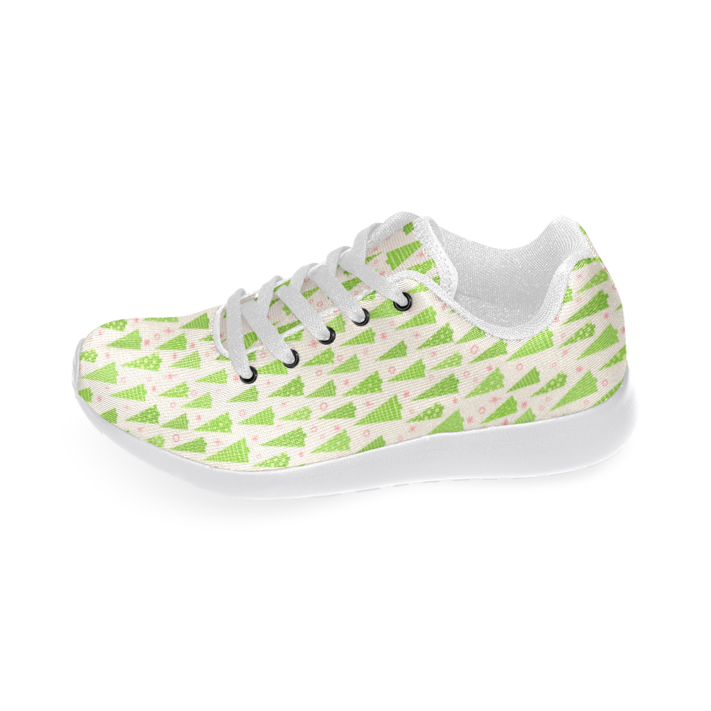 Christmas Trees Forest Women’s Running Shoes (Model 020)