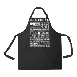 German House Rules - POSITIVE HAUSORDNUNG 2 All Over Print Apron