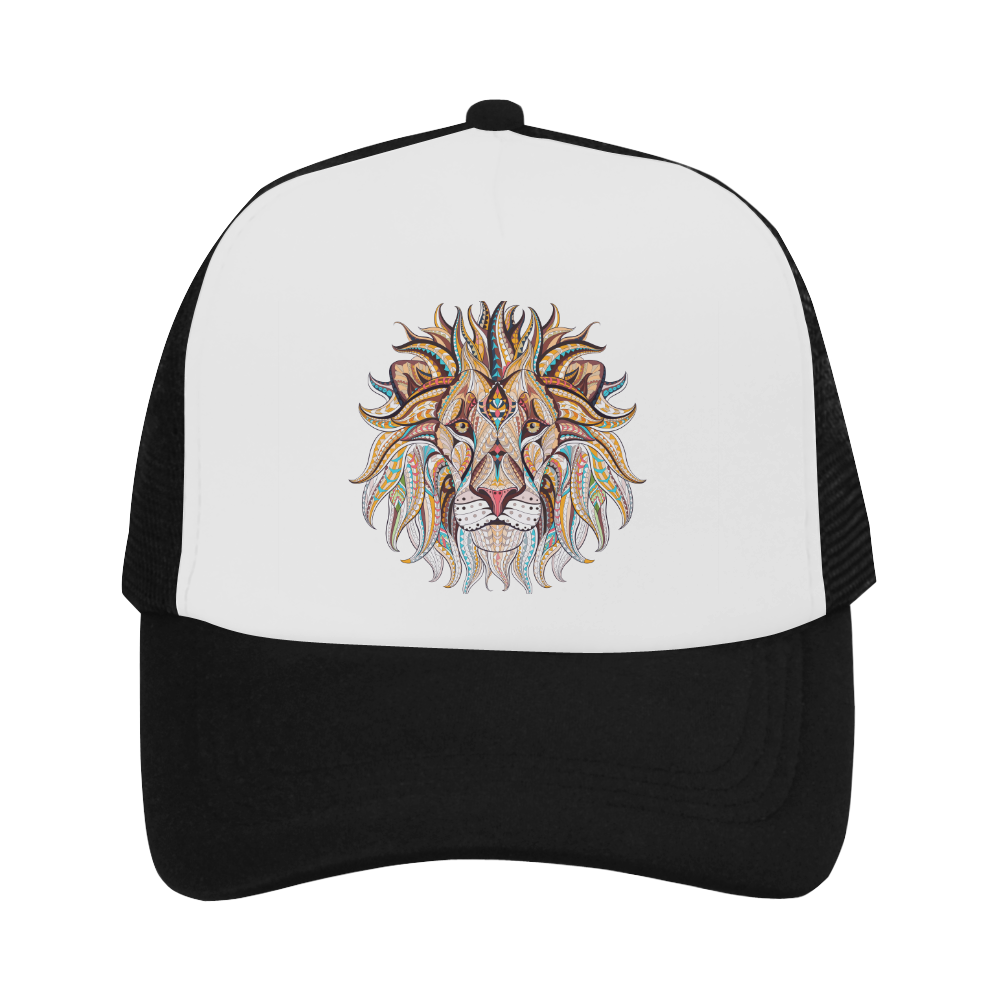 Lion-Design Trucker Hat