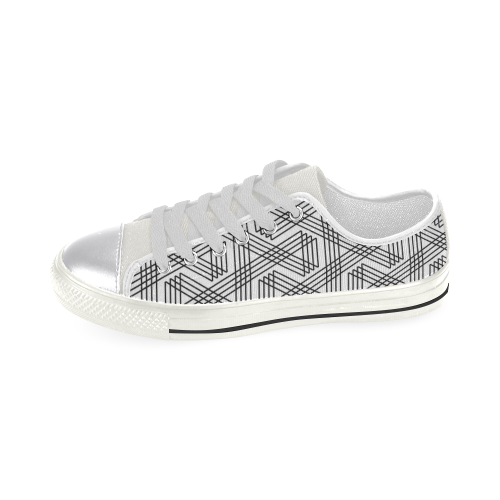 lines2 Women's Classic Canvas Shoes (Model 018)