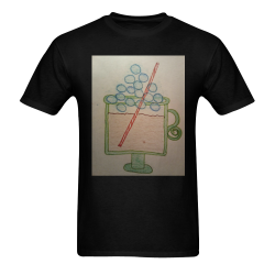 rootbeer float Men's T-shirt in USA Size (Front Printing Only) (Model T02)