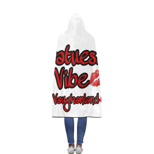 VL statuesque Vibe Hooded blanket Flannel Hooded Blanket 56''x80''