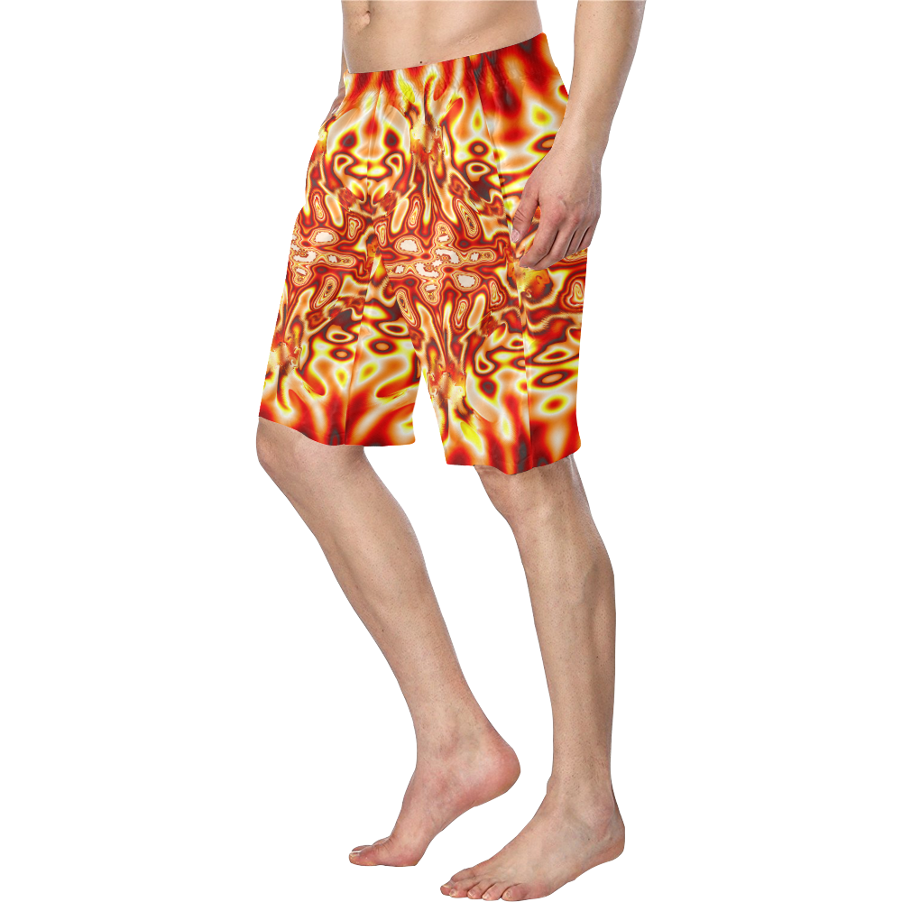 Infected Men's Swim Trunk (Model L21)