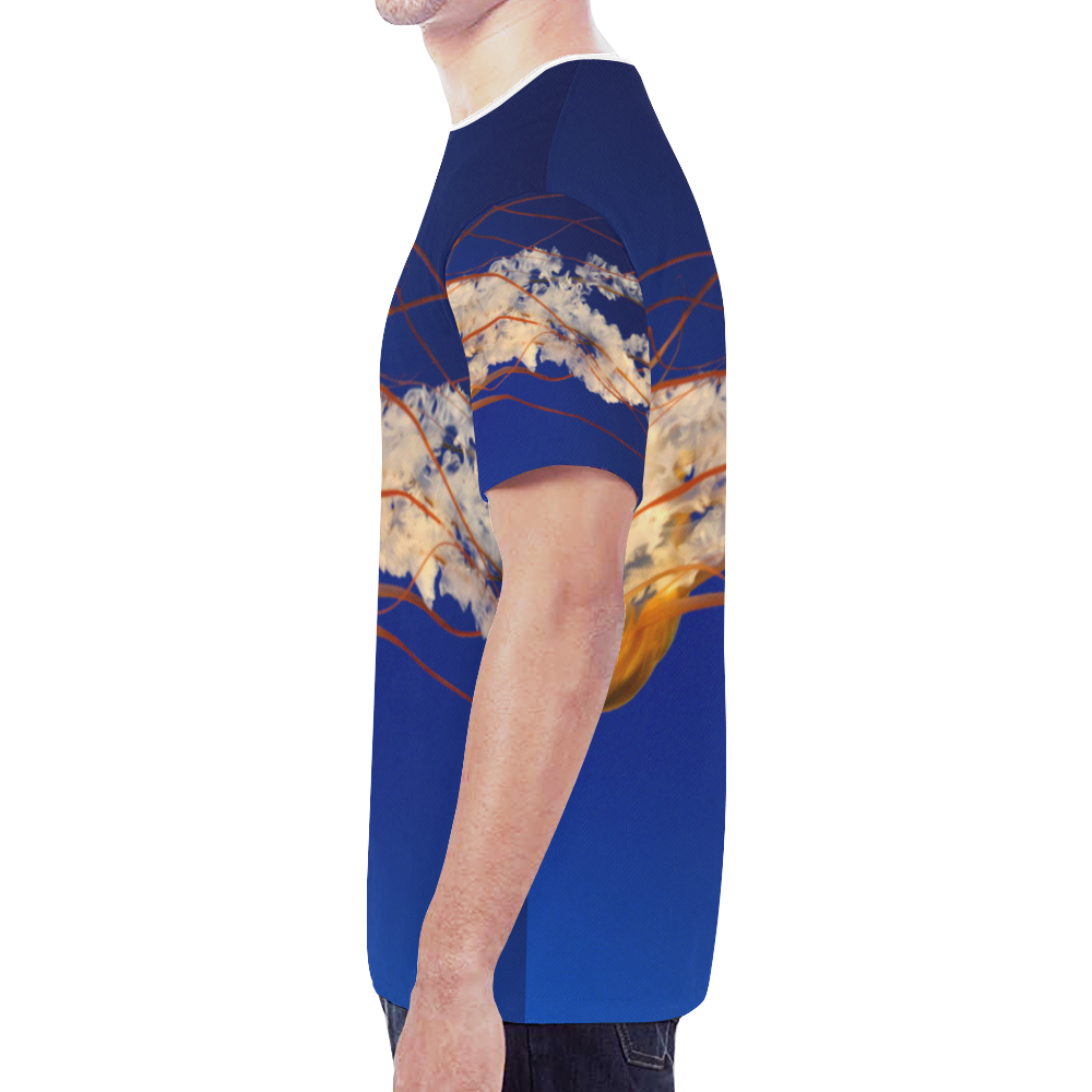 All Over Tshirt Print New All Over Print T-shirt for Men (Model T45)