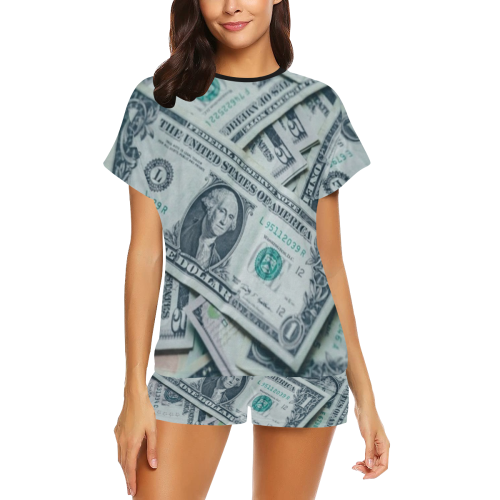 BIG MONEY Women's Short Pajama Set