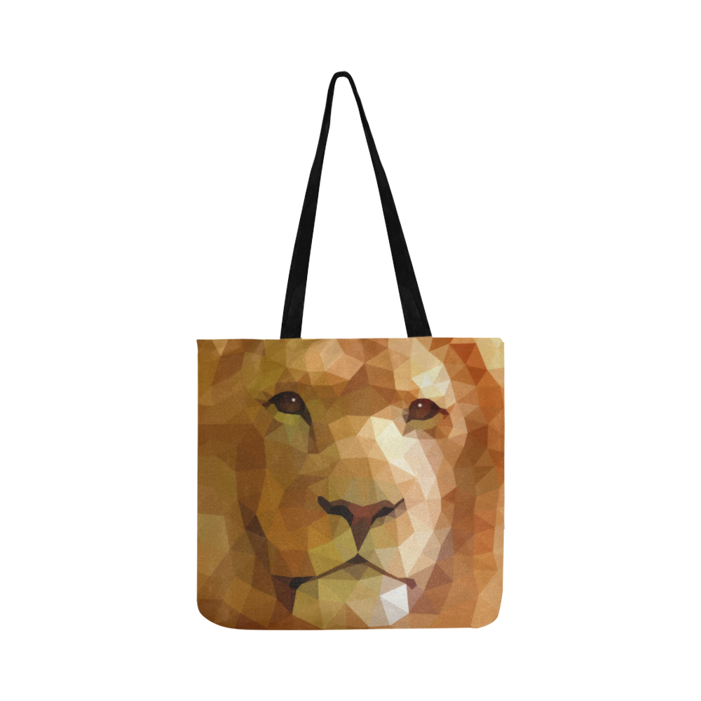 Polymetric Lion Reusable Shopping Bag Model 1660 (Two sides)