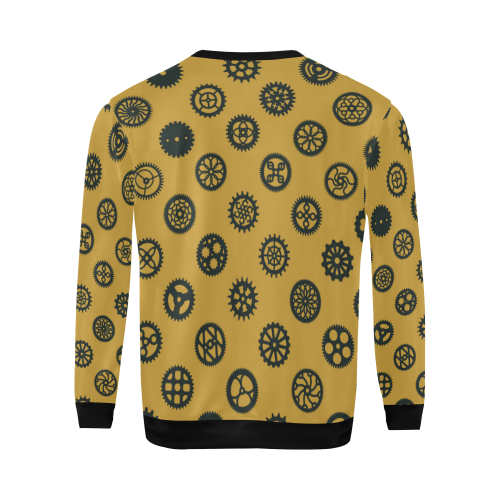 bb 46598 All Over Print Crewneck Sweatshirt for Men/Large (Model H18)