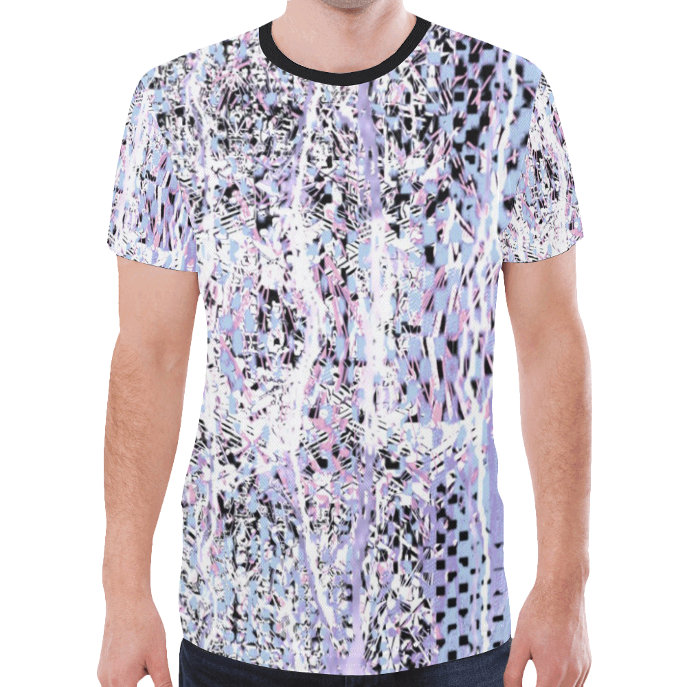 Ice runs through my viens Mens Tshirt By FlipStylez Designs New All Over Print T-shirt for Men (Model T45)