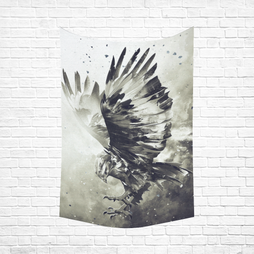 Eagle Cotton Linen Wall Tapestry 60"x 90"