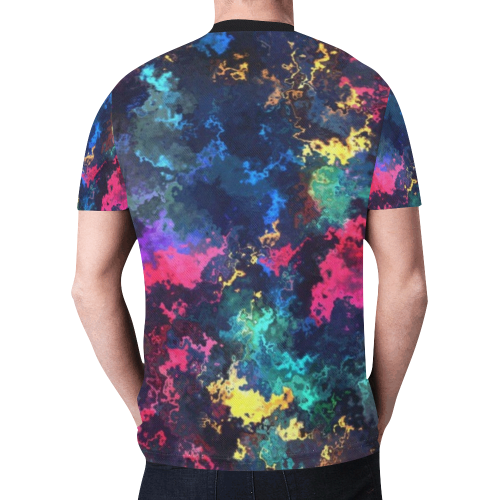 The colors of the soul New All Over Print T-shirt for Men (Model T45)