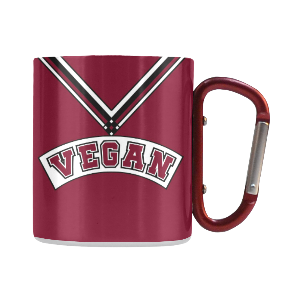 Vegan Cheerleader Classic Insulated Mug(10.3OZ)