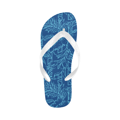 Surfer Blue Flip Flops for Men/Women (Model 040)