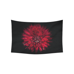 Backyard Flowers 45 Color Version Cotton Linen Wall Tapestry 60"x 40"