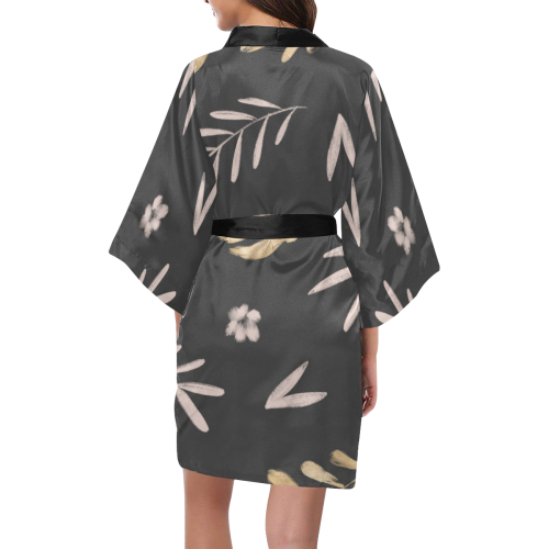 Dark Garden Kimono Robe
