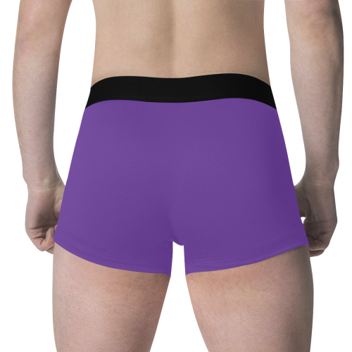 color rebecca purple Men's All Over Print Boxer Briefs (Model L34)
