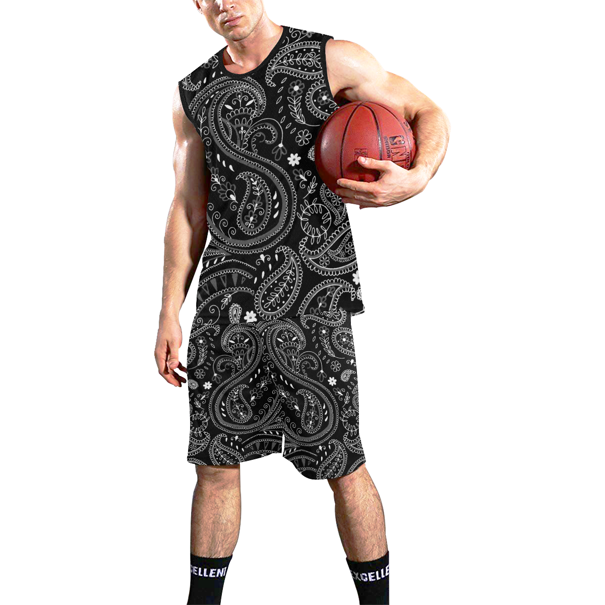 PAISLEY 7 All Over Print Basketball Uniform