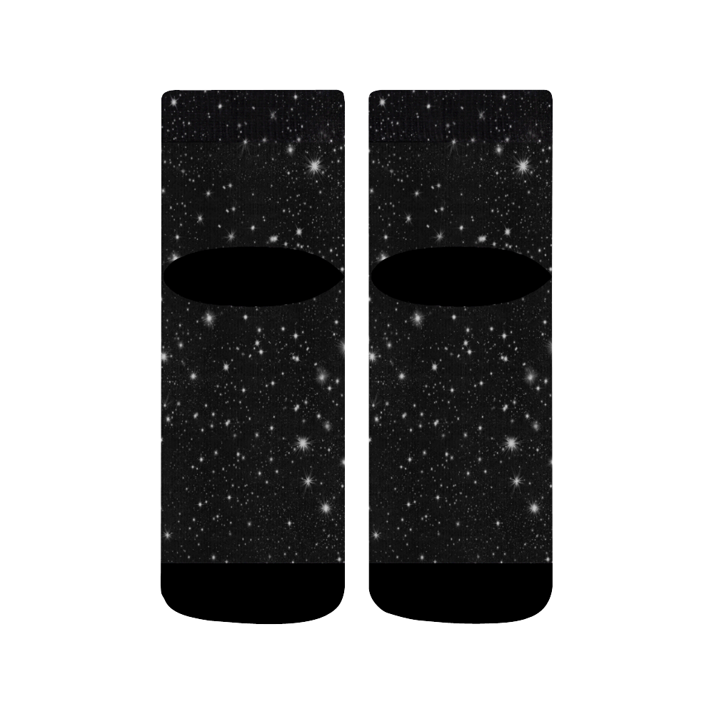 Stars in the Universe Quarter Socks