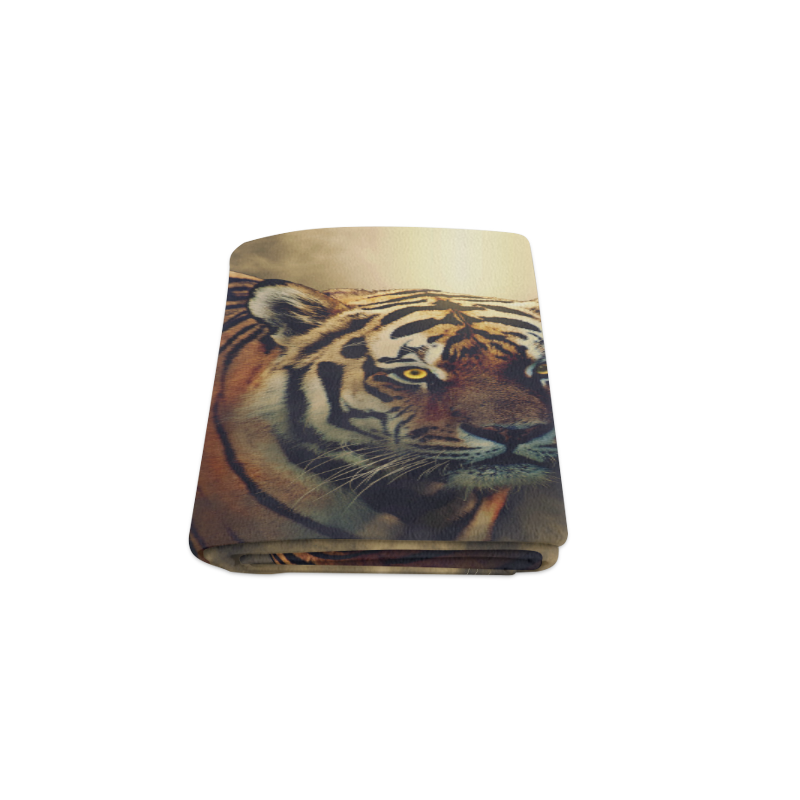 Tiger Tiger Eyes Burning Bright Blanket 50"x60"
