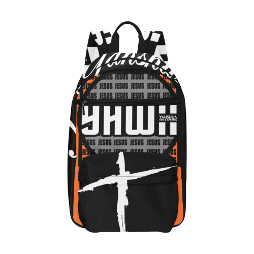 Orange Large Capacity Travel Backpack (Model 1691)