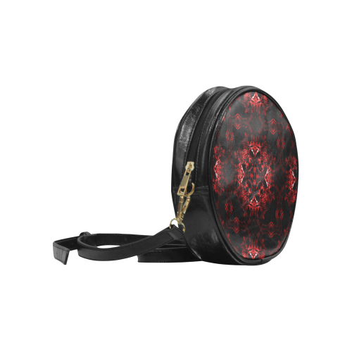 Awesome Lord Mobloch Vampire Demon Blood Orchid Darkstar Round Sling Bag (Model 1647)