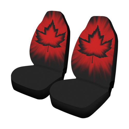 Cool Canada Black Car Seat Covers (Set of 2)