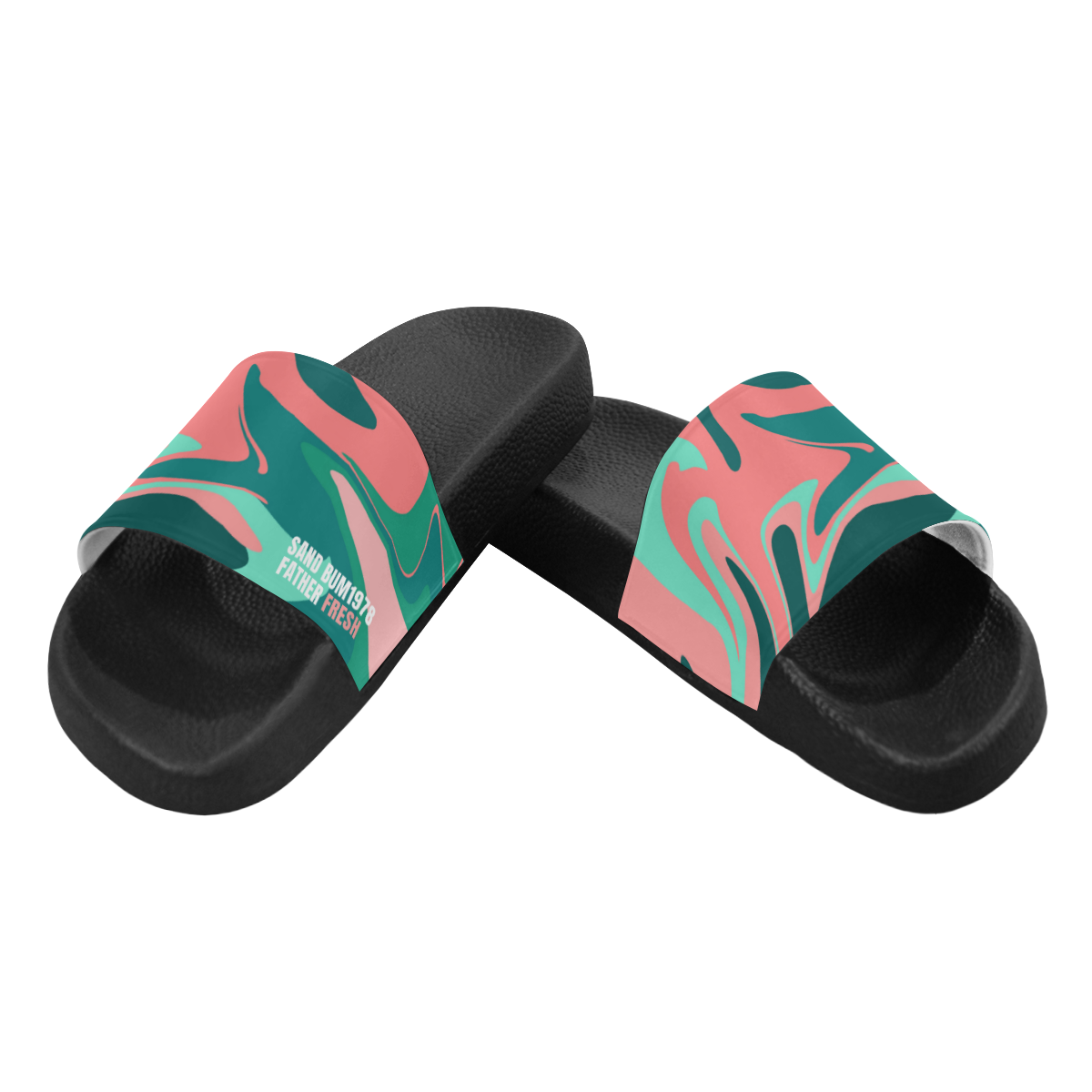 FF Beach Bum Slides Men's Slide Sandals (Model 057)