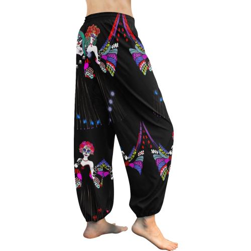 Day of the dead Angels Women's All Over Print Harem Pants (Model L18)