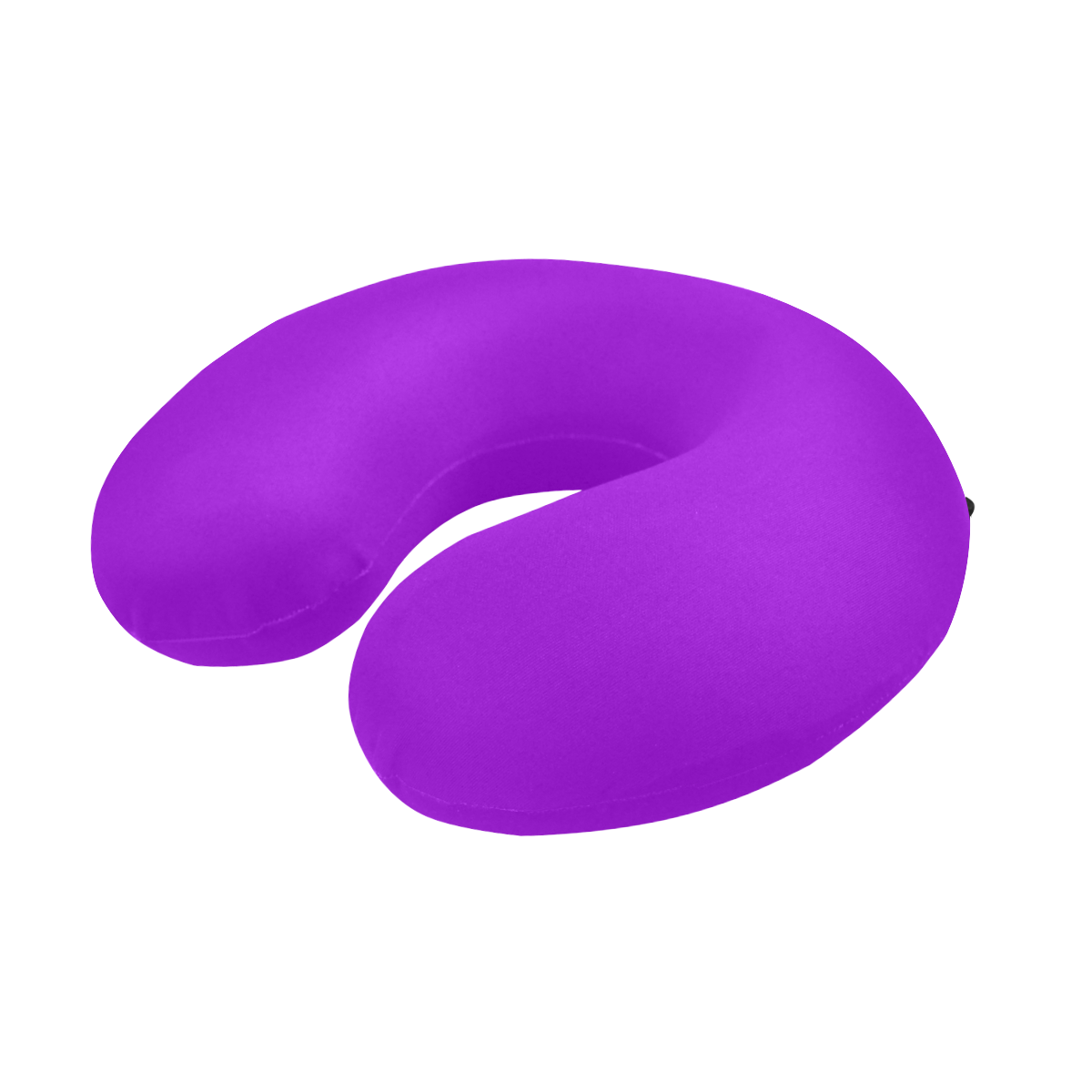 color dark violet U-Shape Travel Pillow
