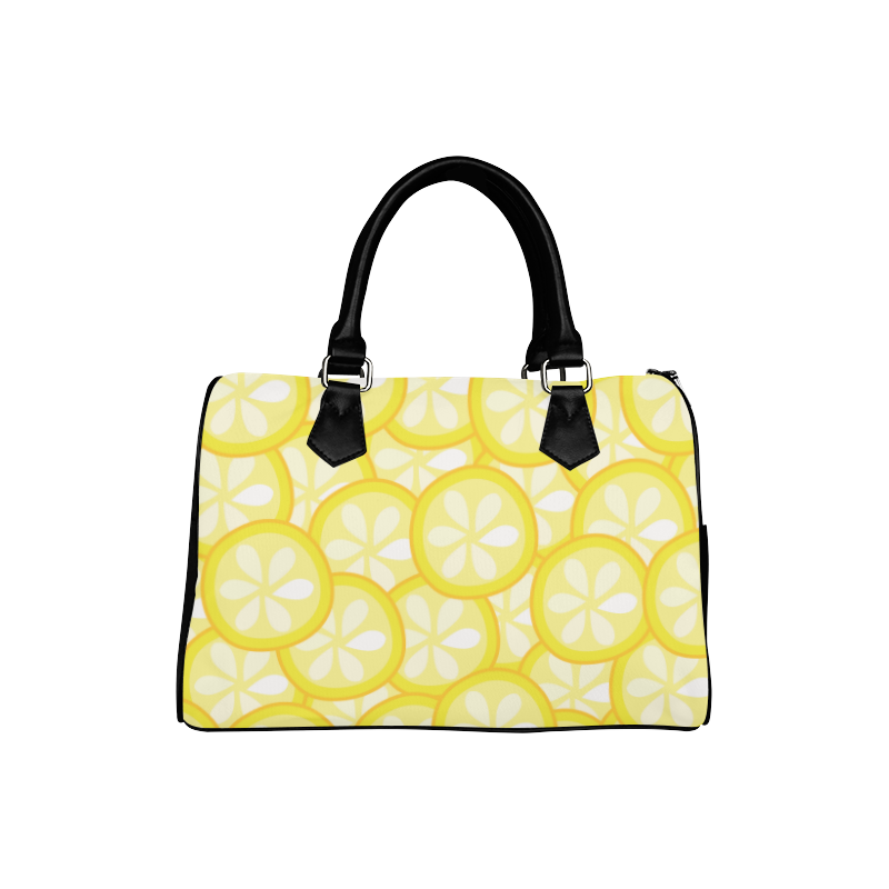 Pineapple Boston Handbag (Model 1621)