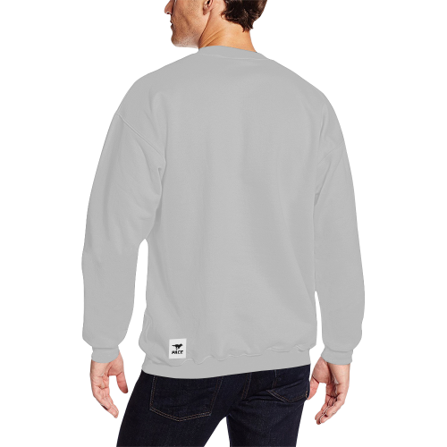 Grey PACE Sweat Shirt All Over Print Crewneck Sweatshirt for Men (Model H18)