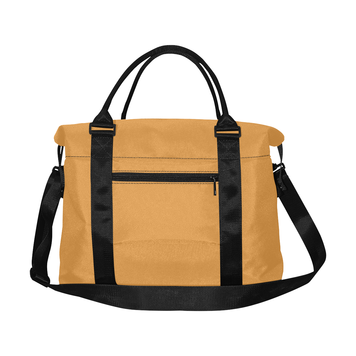 color butterscotch Large Capacity Duffle Bag (Model 1715)
