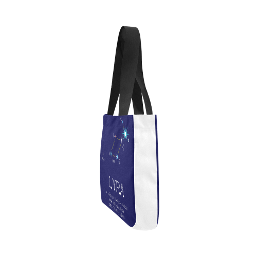 Star constellation Lyra Vega funny astronomy sky Canvas Tote Bag 02 Model 1603 (Two sides)