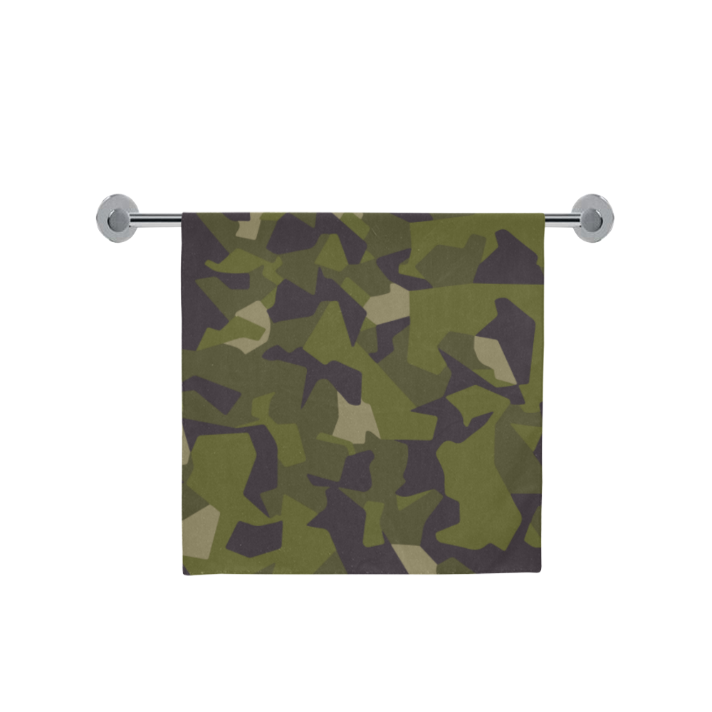 Swedish M90 woodland camouflage Bath Towel 30"x56"