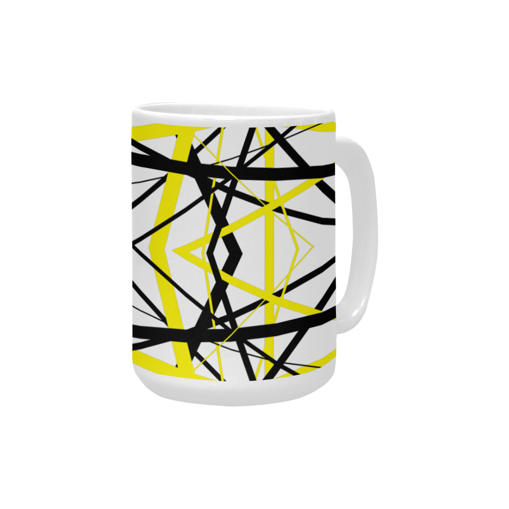 by crossing lines Custom Ceramic Mug (15OZ)