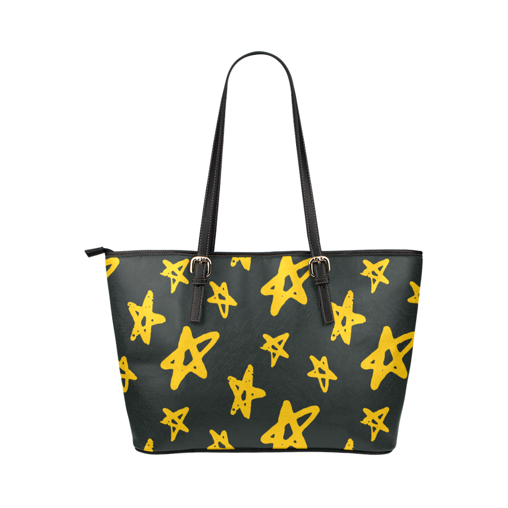 estrellas Leather Tote Bag/Small (Model 1651)