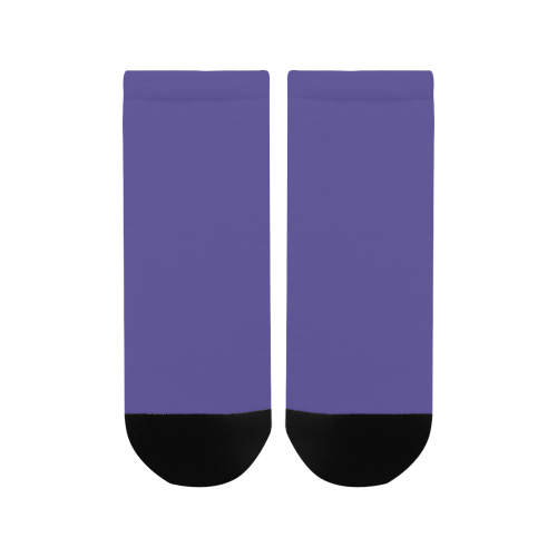 color dark slate blue Women's Ankle Socks