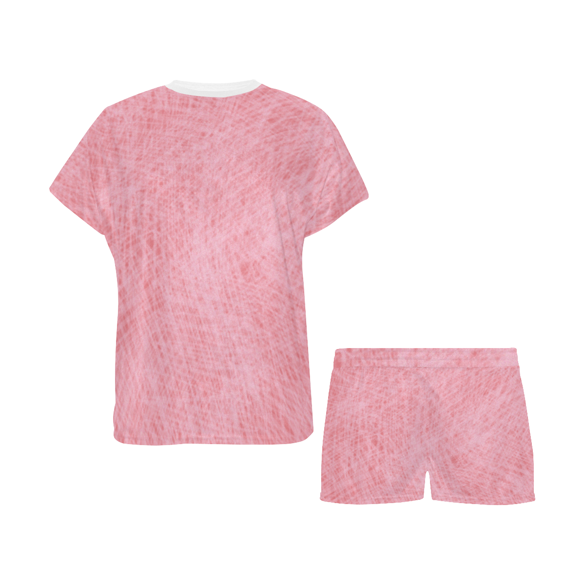 Deep Blush Froly Women's Short Pajama Set