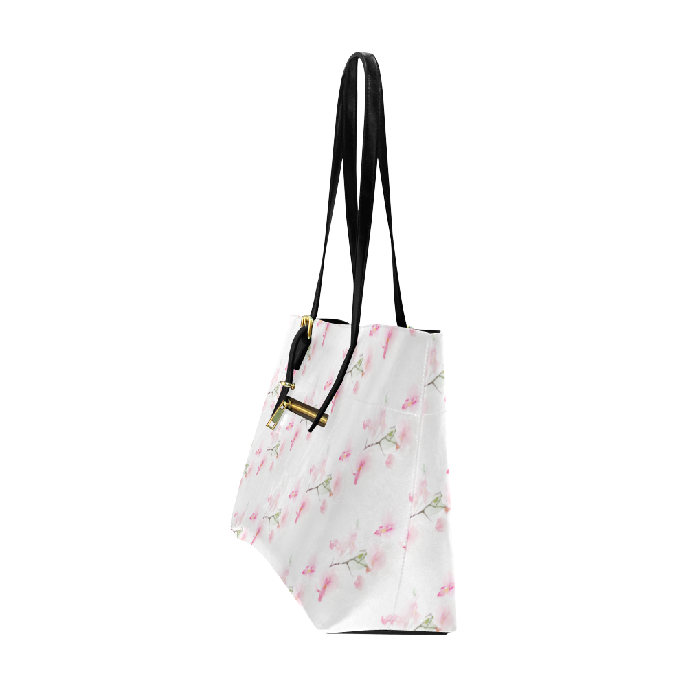 PATTERN ORCHIDÉES Euramerican Tote Bag/Large (Model 1656)